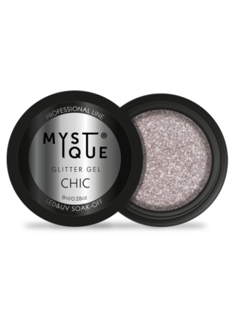 Mystique Глиттер гель «Chic» 8 г