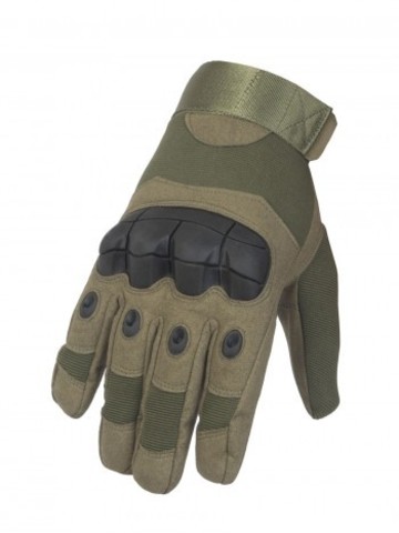 Тактические перчатки полнопалые Factory Pilot Gloves - олива