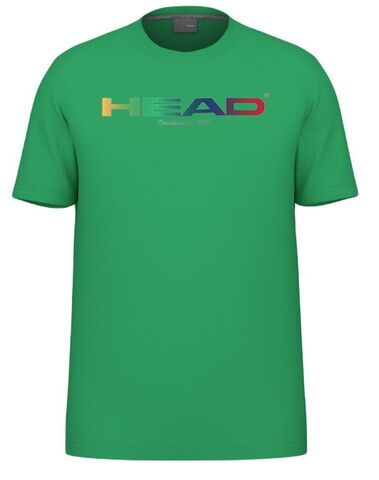 Детская теннисная футболка Head Junior Off Court Rainbow T-Shirt - candy green