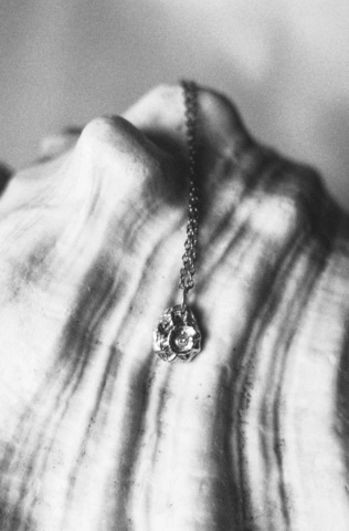 подвес ракушка спираль