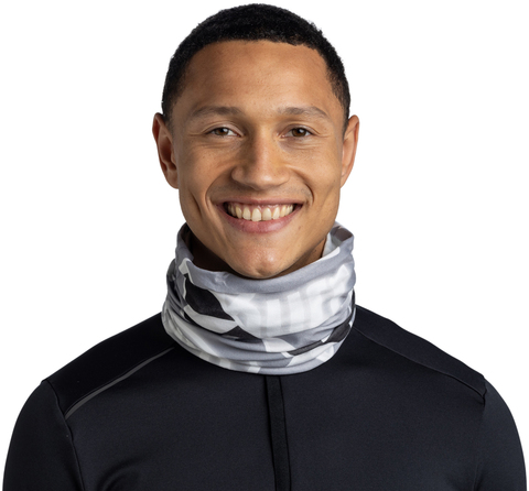 Картинка бандана-труба Buff Thermonet Skaret Grey - 3