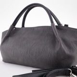 Сумка Саломея 362 македония серый + черный