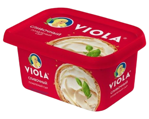 Сыр плавленый Виола 400г Сливочный, шт
