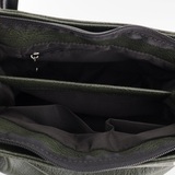 Сумка Саломея 278 македония оливковый + черный