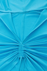 Топ с капюшоном AFINA Лазурь