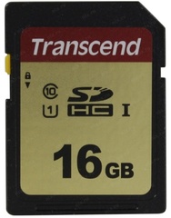 Карта памяти Transcend Secure Digital HC TS16GSDC500S 16 Гб