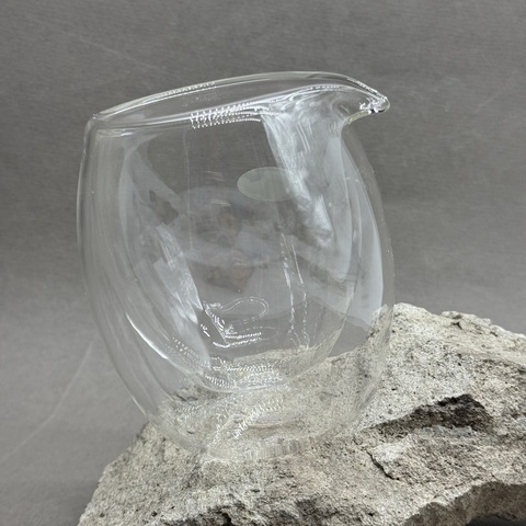 Сливник стекло, двухслойный, 200мл