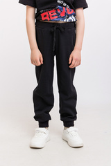 071_БК25 Брюки для мальчика, чёрный