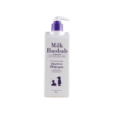 Мягкий детский шампунь для кожи головы MILK BAOBAB