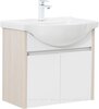 Aquanet 345123 Тумба Сидней 65 цв.дуб атланта/белый (раковина Everson) (345123)