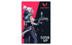 Игровая валюта Valorant: 5350 VP [Цифровая версия] (для ПК, цифровой код доступа)