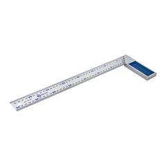 Угольник КОБАЛЬТ столярный 400 мм, нерж.сталь ,чугунное основание (243-448)