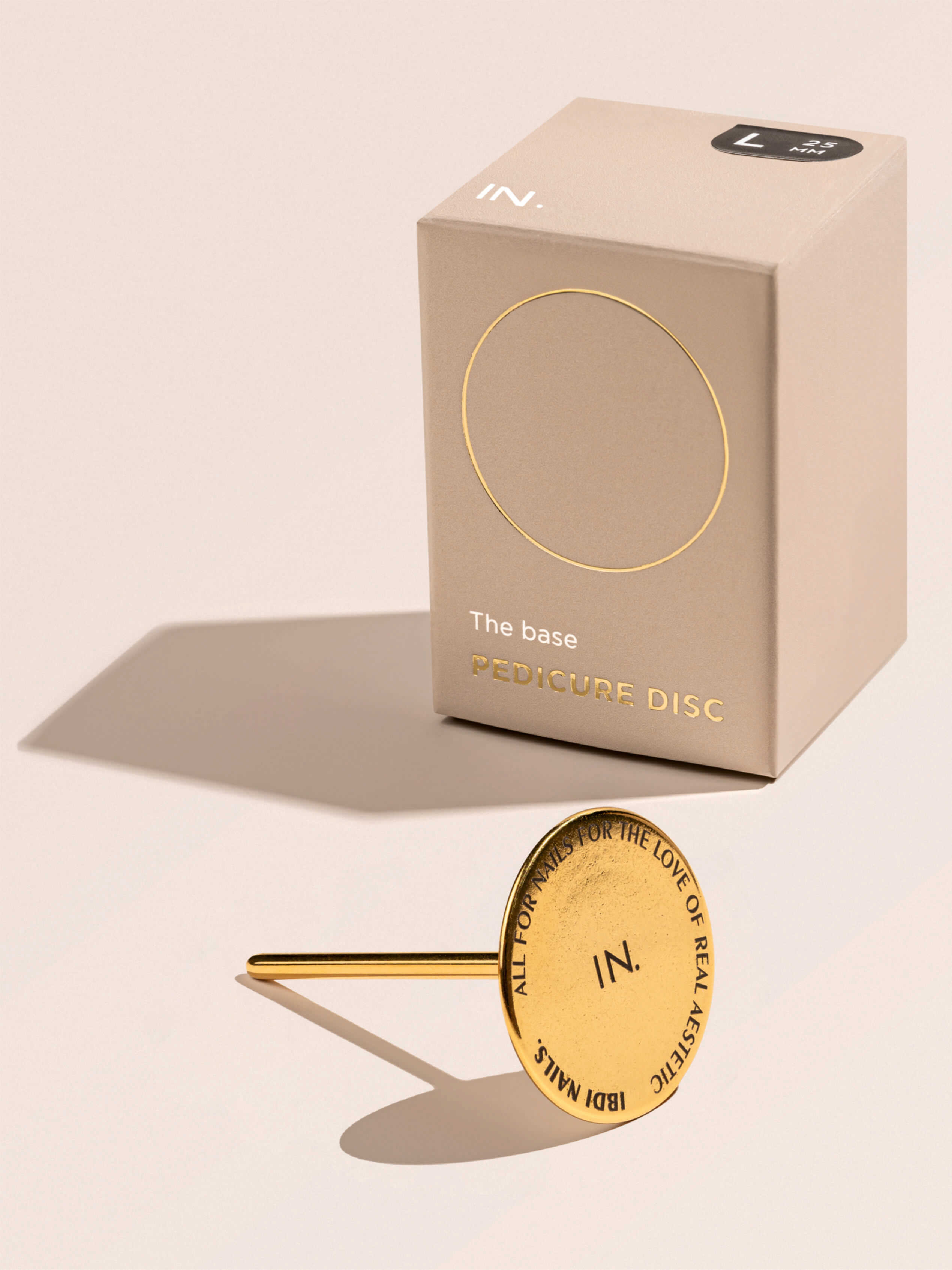 Основа IBDI NAILS для педикюра Gold L 25мм