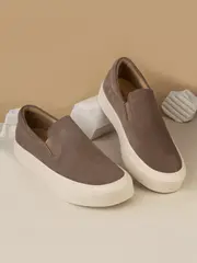 Слипоны женские из натуральной замши (36-41)р. / шт. HL1-7