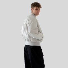 Бомбер Alpha Industries MA-1 Light Grey (Светло-серый)