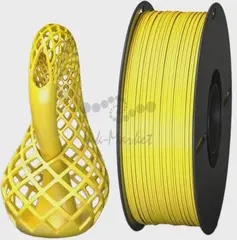 Катушка CR-ABS пластика Creality 1,75 мм 1кг для 3D принтеров, желтый