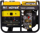 Генератор дизельный Huter LDG 5000L