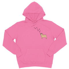 Толстовка "Мопс и бабочки"