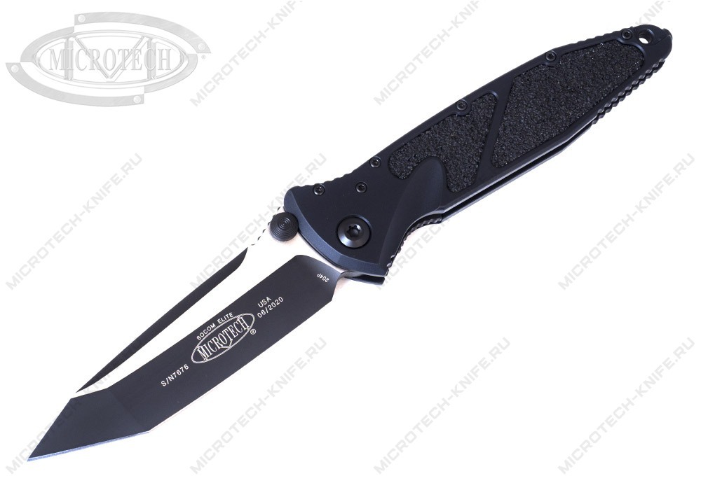 Нож Microtech Socom Elite 204P Black 161-1T - фотография 