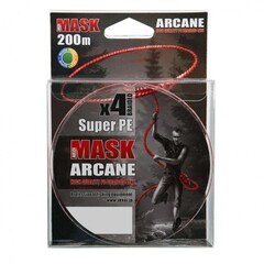 Купить шнур плетеный Akkoi Mask Arcane X4 0,12мм 200м Multicolor MA4MC/200-0,12