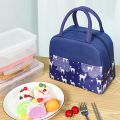 Yemək çantası \Ланчбокс \ Lunch box dark blue Alpaca