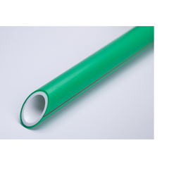 Труба RIIFO Alba PP-R/PP-R PN 12,5 SDR 11/S 5 75x6,8 отрезок 4 м зеленая