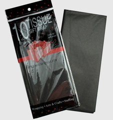 Бумага тишью Черная 50х66 см (10 листов)