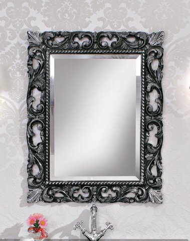 Cezares 620/A  Зеркало 620/A Nero/Argento 950x30x750