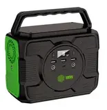 Электростанция портативная Cactus CS-PCS144-EC5 40000mAh 5A 2xUSB черный/зеленый