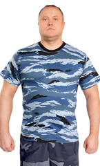 Футболка кулирка рис.серый камыш