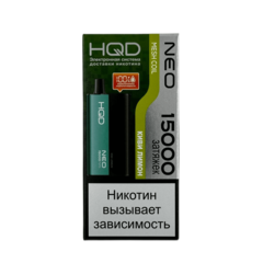 Одноразовая электронная сигарета HQD Neo 15000 - Киви Лимон (15000 затяжек)