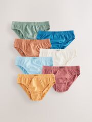 Трусы для мальчика Next AA1-129, 7 шт., Зеленый, Голубой, Белый