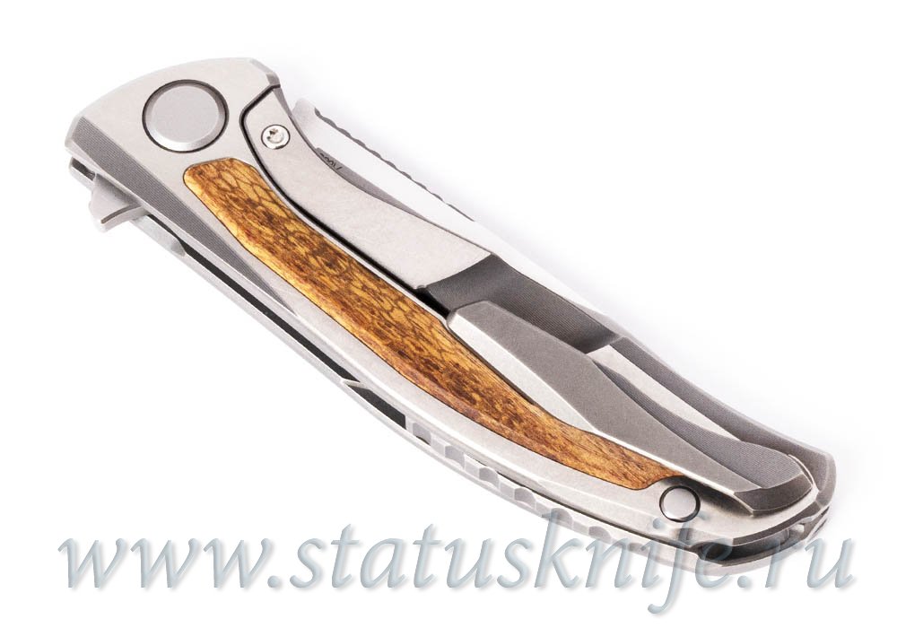 Нож Широгоров Флиппер F95NL Canaito Wood S90V MRBS