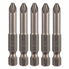 Бита PZ2 х50мм S2 5шт SGS 6350-6.0-PZ2-5