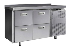 Стол холодильный Финист СХС-700-0/4 борт