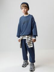 брюки  для мальчика  КР 400836/синий космос к618