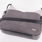 Сумка Саломея 506 мульти итальянский серо-черный