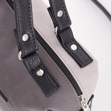 Сумка Саломея 110 мульти итальянский серо-черный