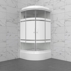 Душевая Кабина Лайн 90*90 В