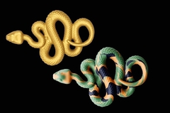 Силиконовый молд Змейка мини