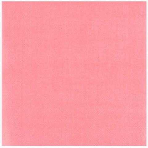 Салфетка розовая 33см 12шт