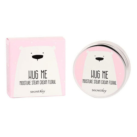 Secret Key Hug Me Moisture Steam Cream Floral - Крем паровой увлажняющий с цветочным ароматом