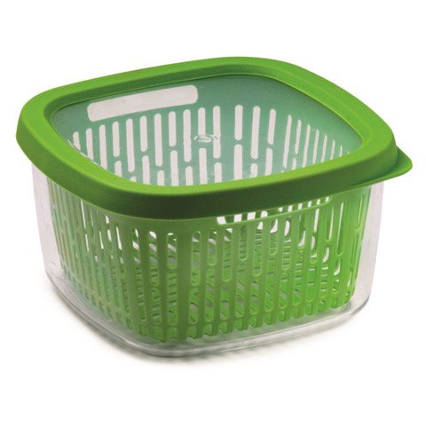 Контейнер для хранения овощей и фруктов 1.5л SNIPS зеленый