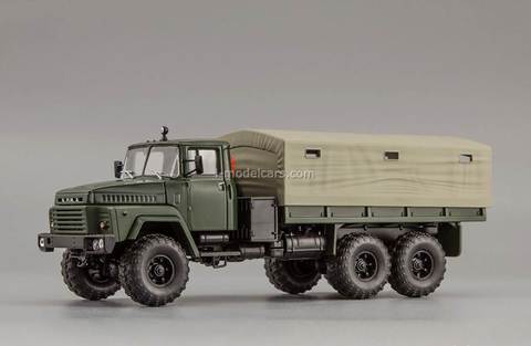 KRAZ-260 1979 green matt 1:43 Nash Avtoprom