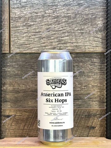 Salden's AIPA Six Hops 0,5 л. ж/б