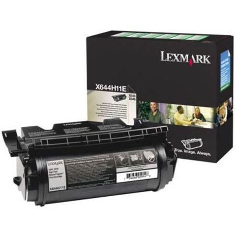 Картридж для принтеров Lexmark X642e, X644e, X646e черный (black). Ресурс 21000 стр (X644H11E)
