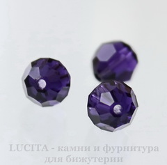 5000 Бусина - шарик с огранкой Сваровски Purple Velvet 8 мм