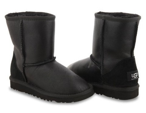 UGG Kids Metallic Black