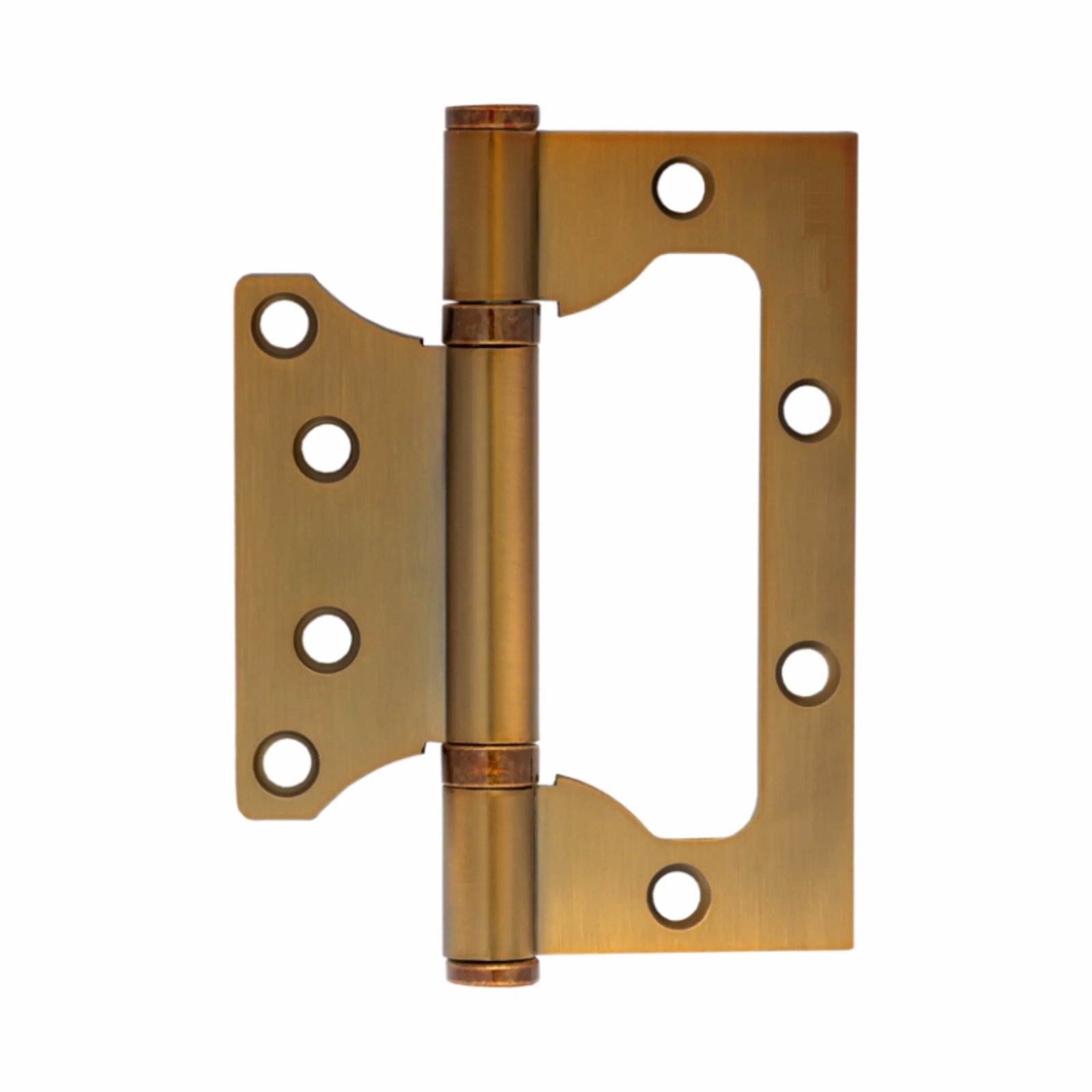 Петли дверные накладные бабочки Vettore FLUSH 100×75×2.5-4BB MACC (Кофе)