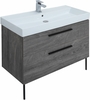 Aquanet 249923 Компл.2 - Тумба Nova 100 2 ящ. (SLIM SYNERGY) цв.дуб рошелье (249923)